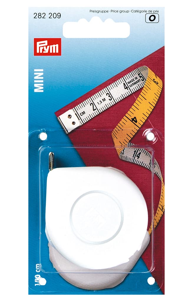 Рулетка портновская "Mini" с сантиметровой шкалой 1.5м
