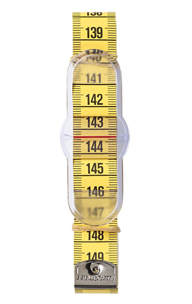 Лента для измерения обхватов с сантиметровой шкалой 1.5м