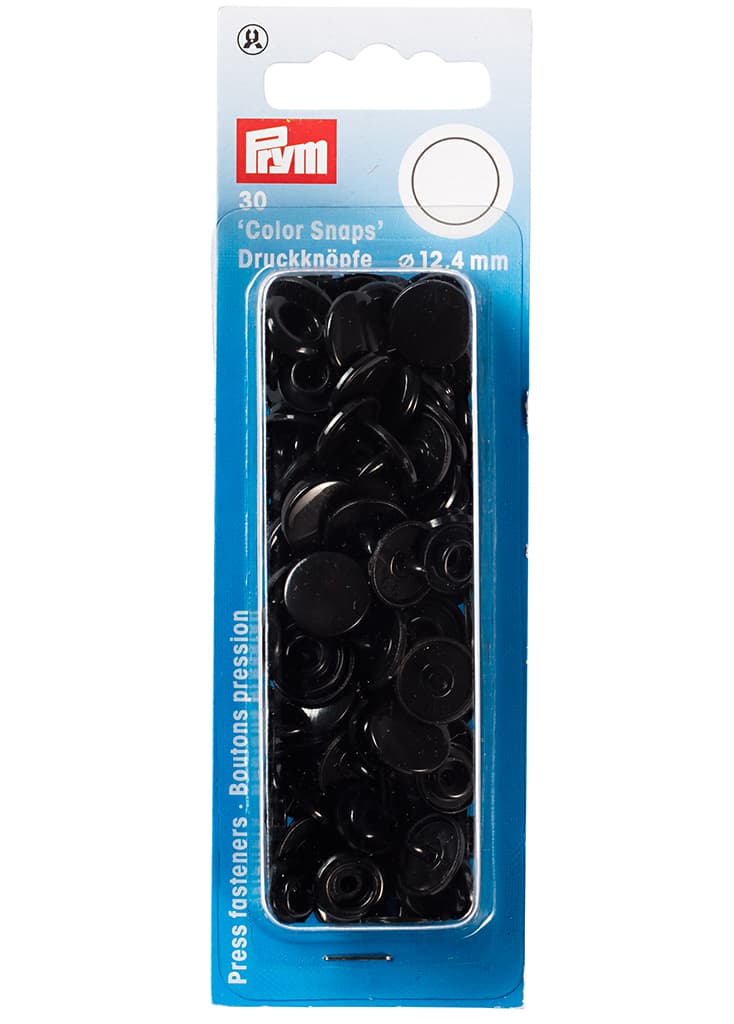 Кнопки "Color Snaps" круглые черные