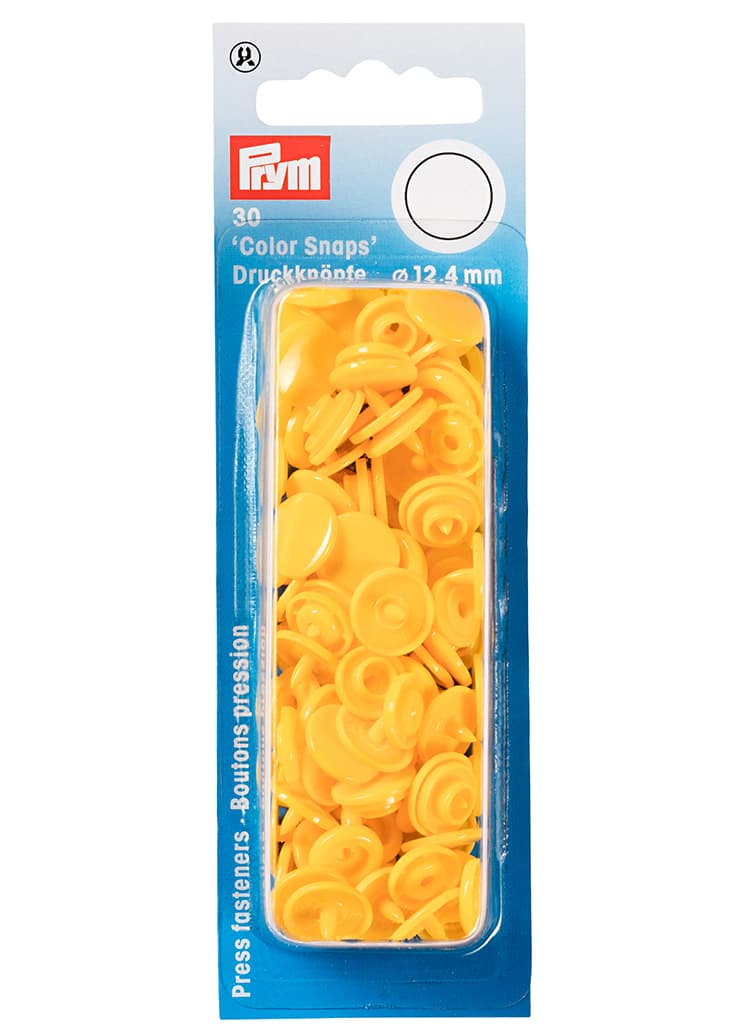 Кнопки "Color Snaps" круглые желтые
