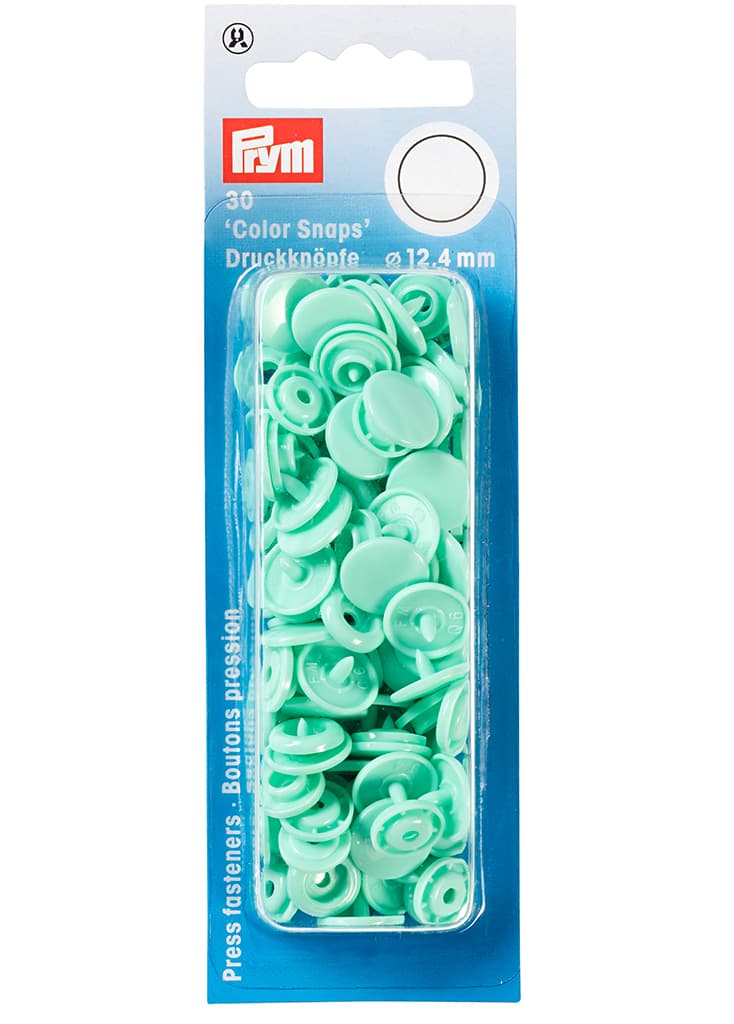 Кнопки "Color Snaps" круглые цвет мяты