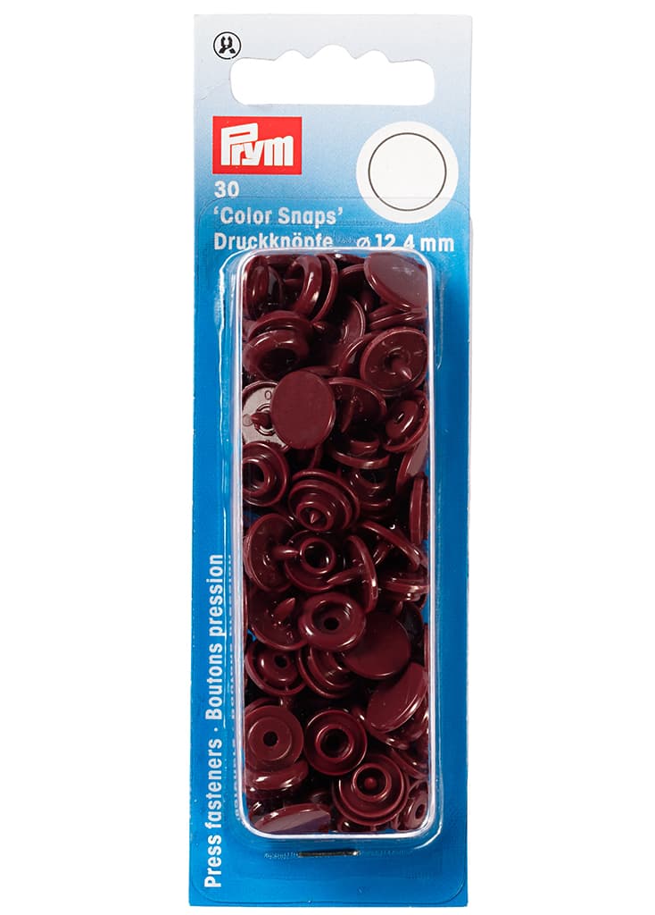 Кнопки "Color Snaps" круглые коричневые