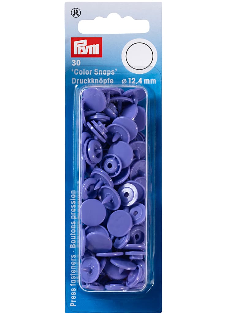 Кнопки "Color Snaps" круглые сиреневые