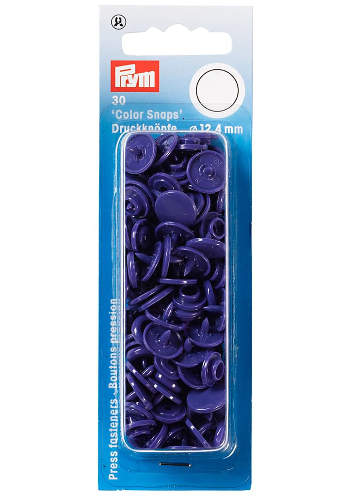 Кнопки "Color Snaps" круглые фиолетовые