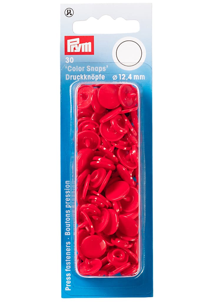 Кнопки "Color Snaps" круглые красные