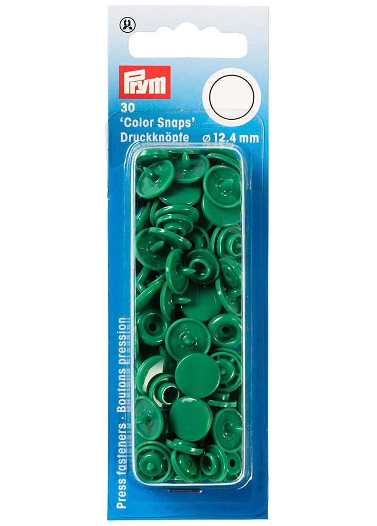 Кнопки "Color Snaps" круглые цвет зеленой травы