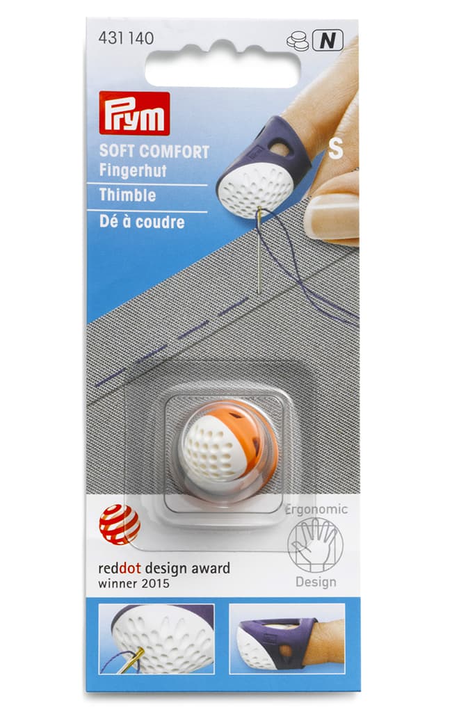 Напёрсток эргономичный мягкий (размер S)