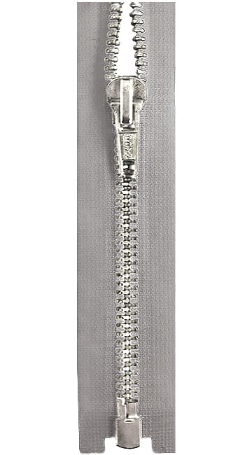 Молния М4 металлическая 80 см серая