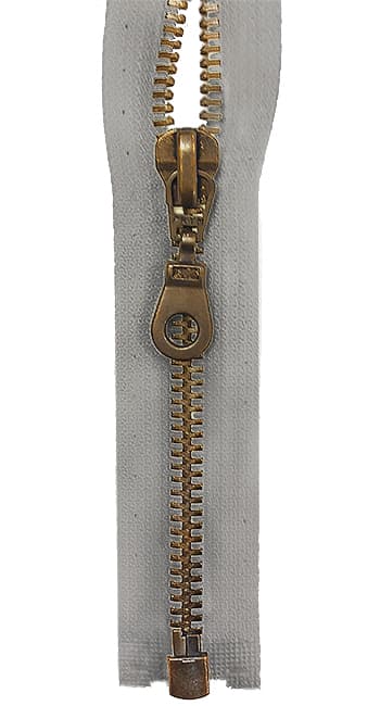 Молния М5 металлическая 55 см серая