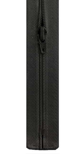 Молния S1 пластик 22 см чёрная