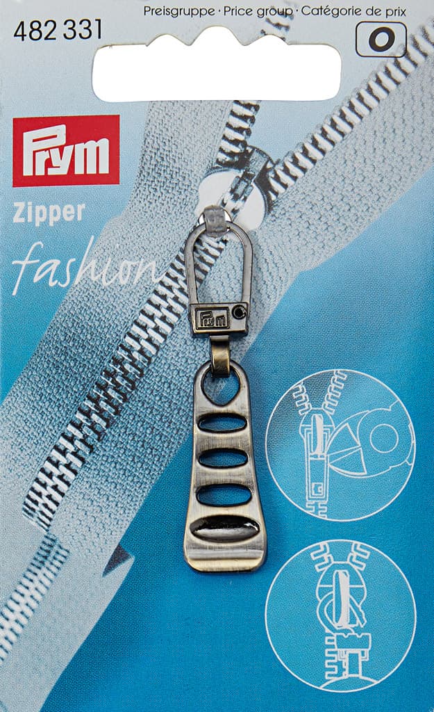 Язычок для молнии с карабином "Лестница"