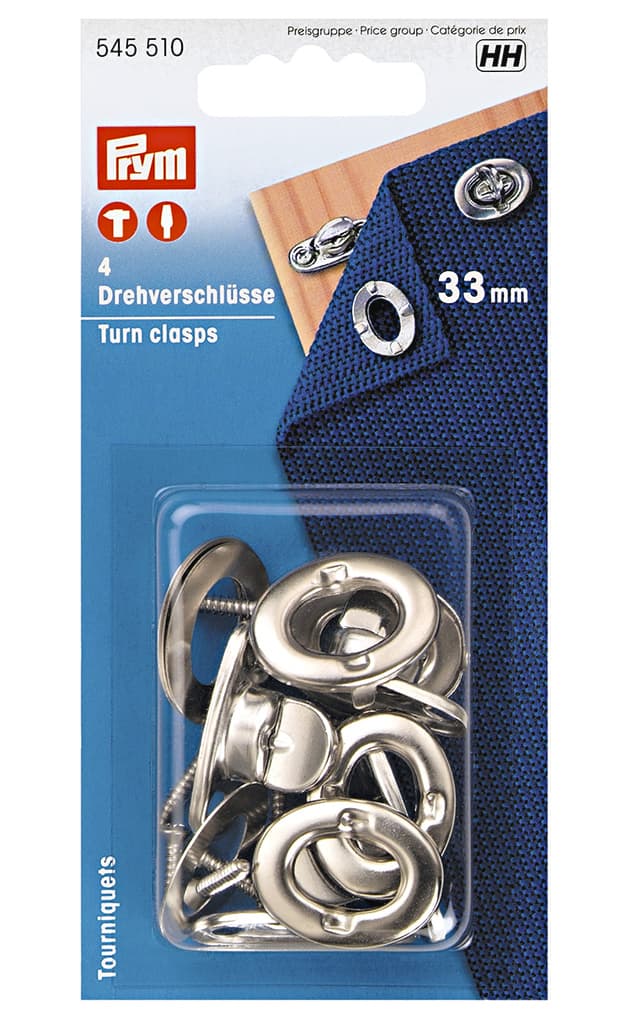 Застежки для мебели, лодок, автоприцепов 33мм 4шт