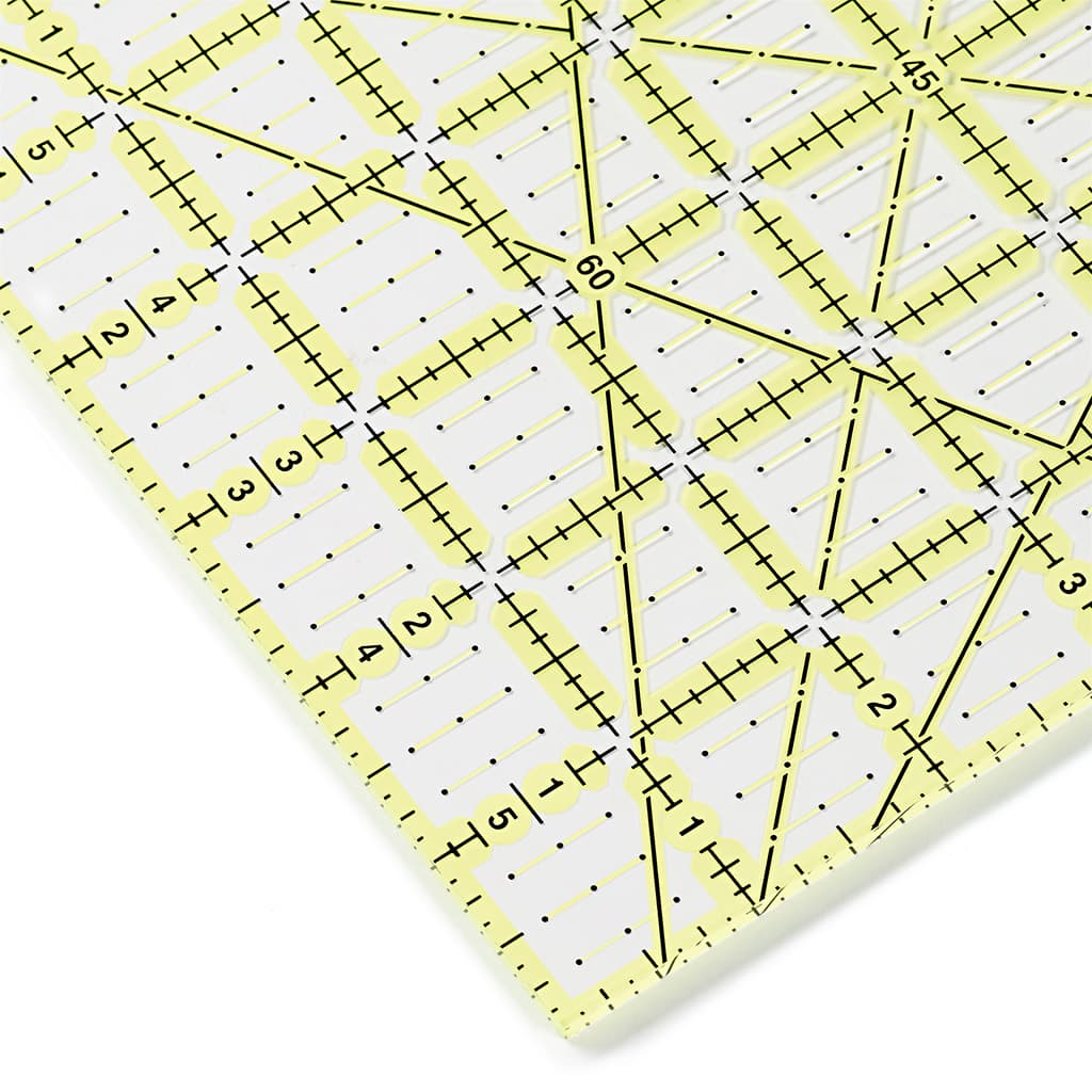 Линейка для пэчворка 6х12 дюймов (15.24х30.48см) - №1