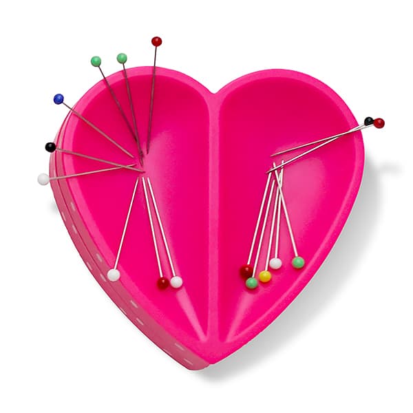 Магнитная игольница "Сердце" Prym Love, розовая undefined
