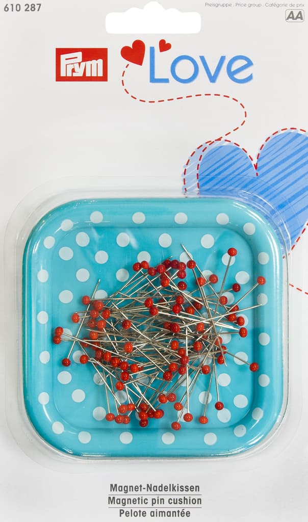 Магнитная игольница Prym Love с набором булавок
