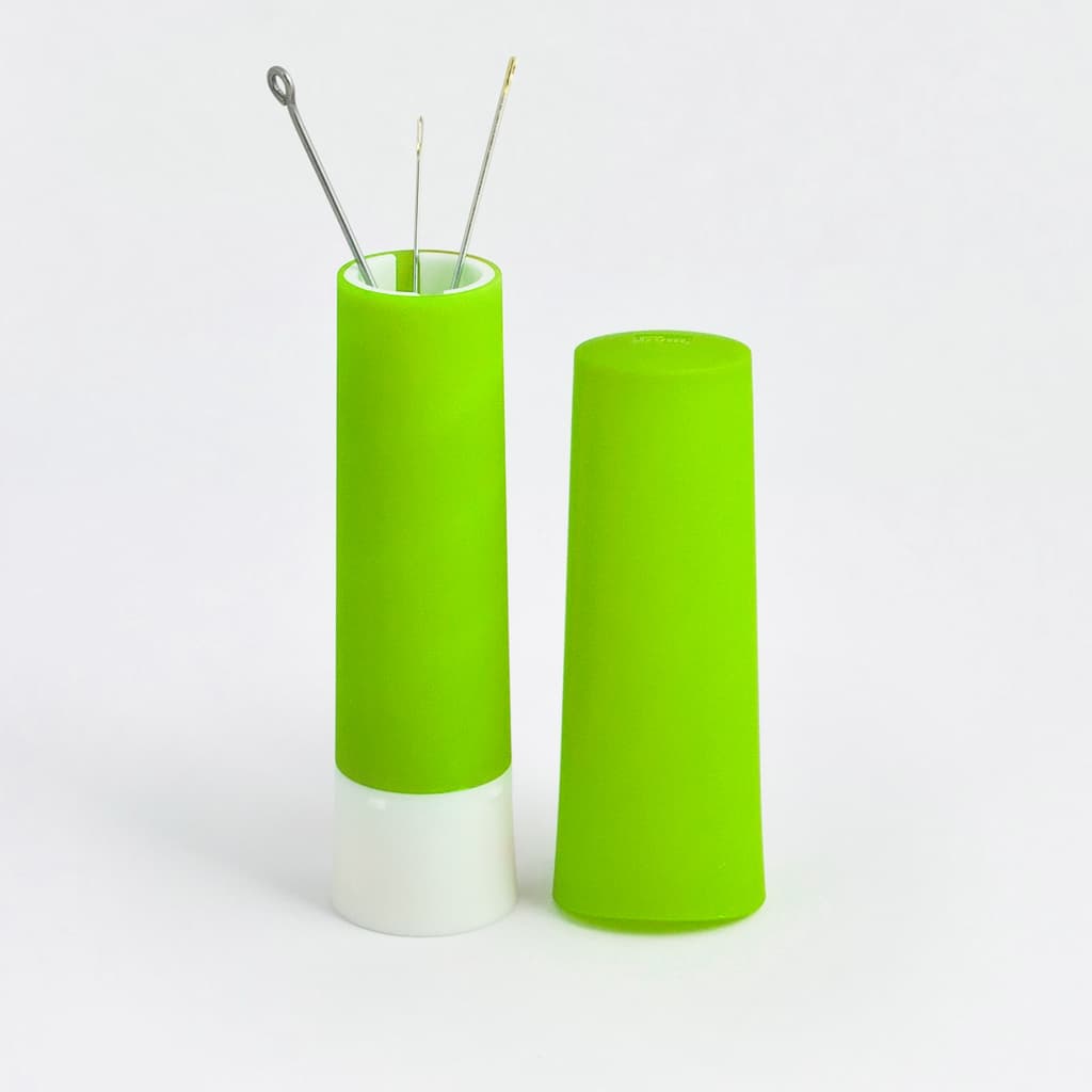 Вращающаяся игольница-тубус, салатовая