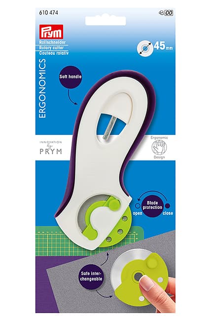 Дисковый раскройный нож Ergonomics 45мм