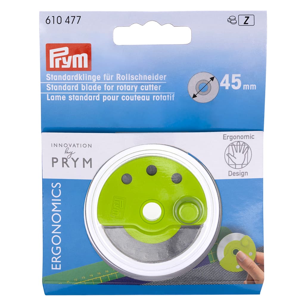 Сменное прямое лезвие для раскройного ножа Ergonomics 45мм