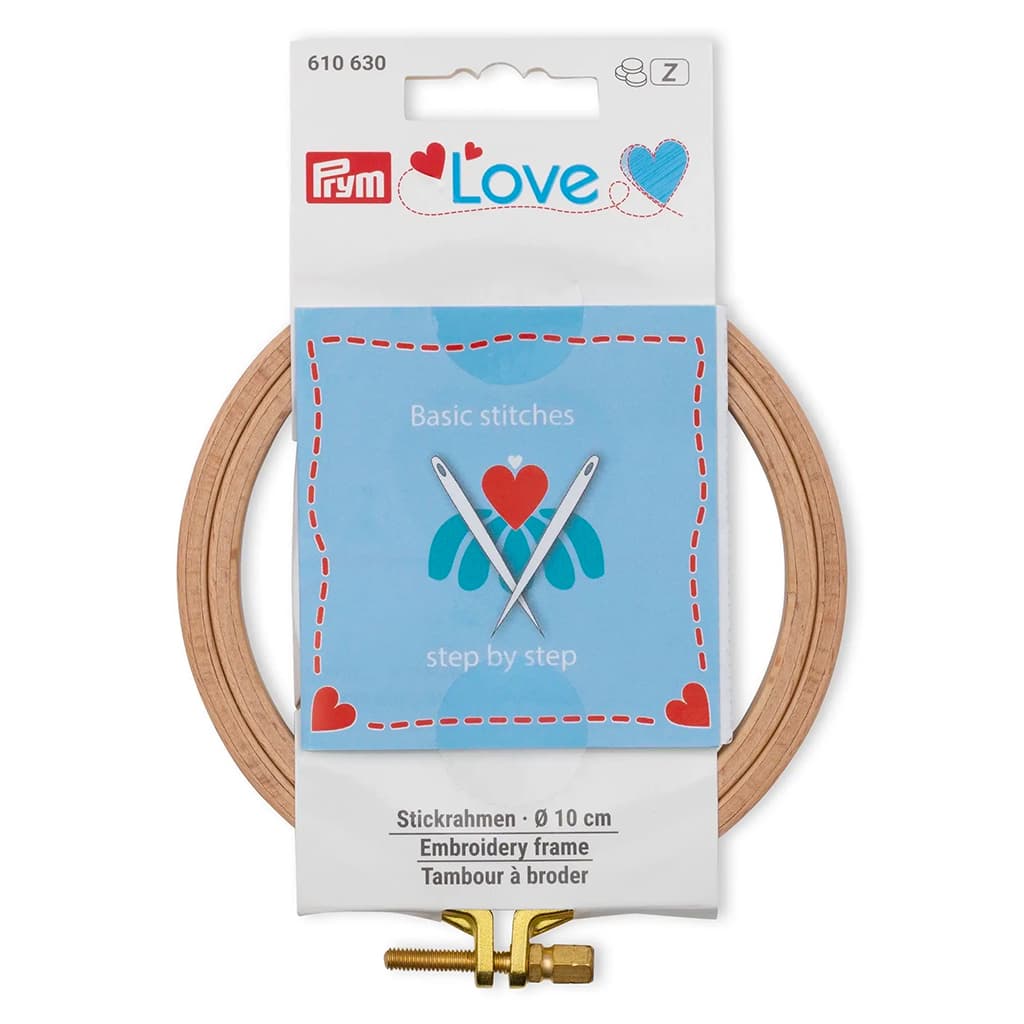 Пяльцы для вышивания Prym Love 10см