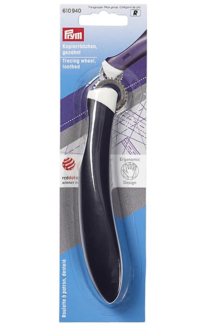 Копировальное колесико зубчатое с эргономичной ручкой