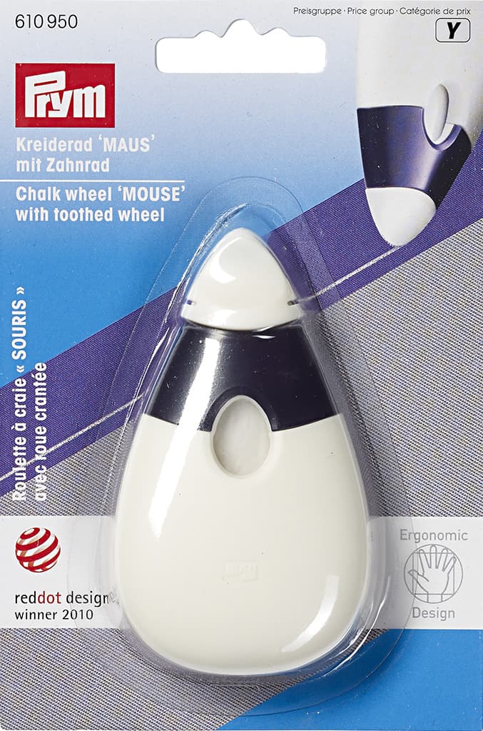 Меловое колёсико "Мышка" с эргономичной ручкой