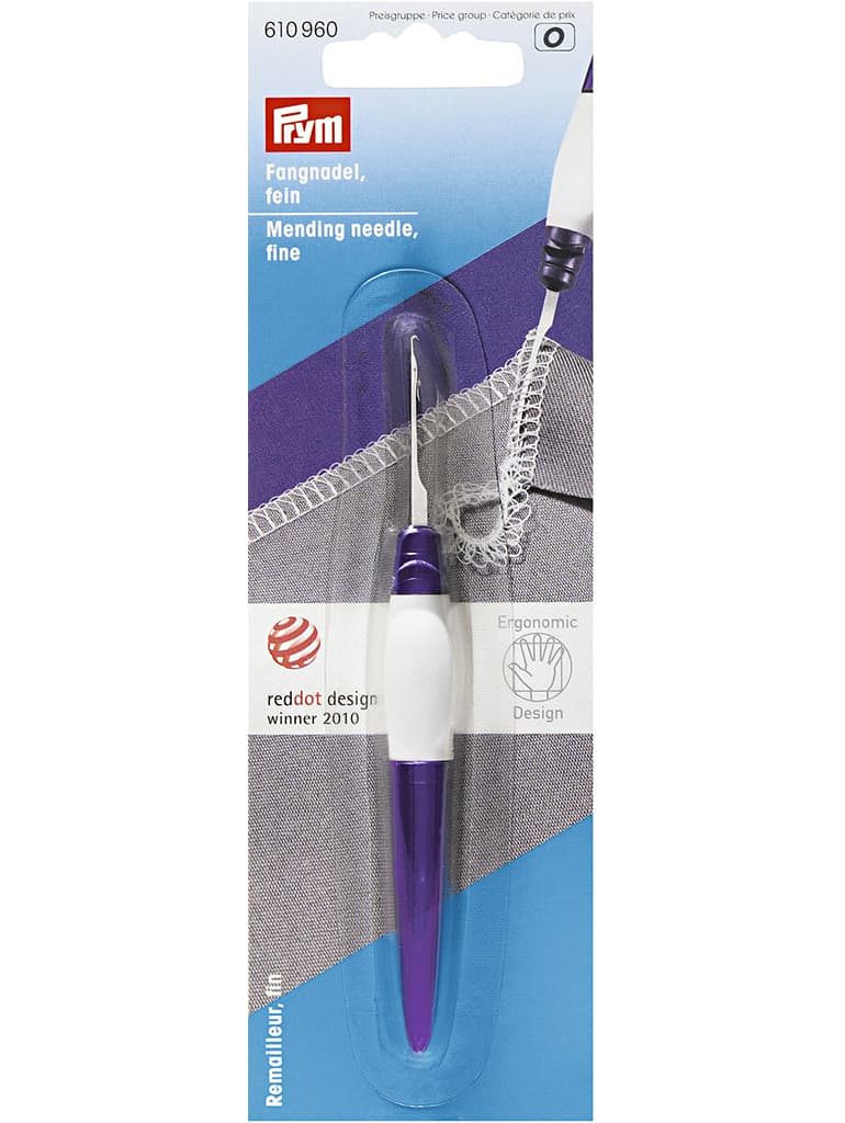 Игла для поднятия петель с эргономичной ручкой