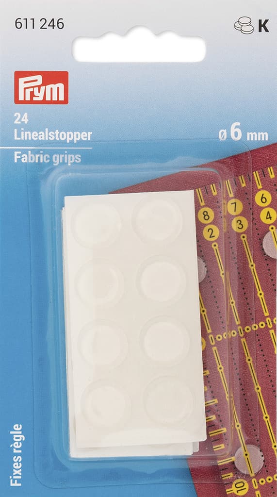 Стопперы для линеек, силикон, 24шт