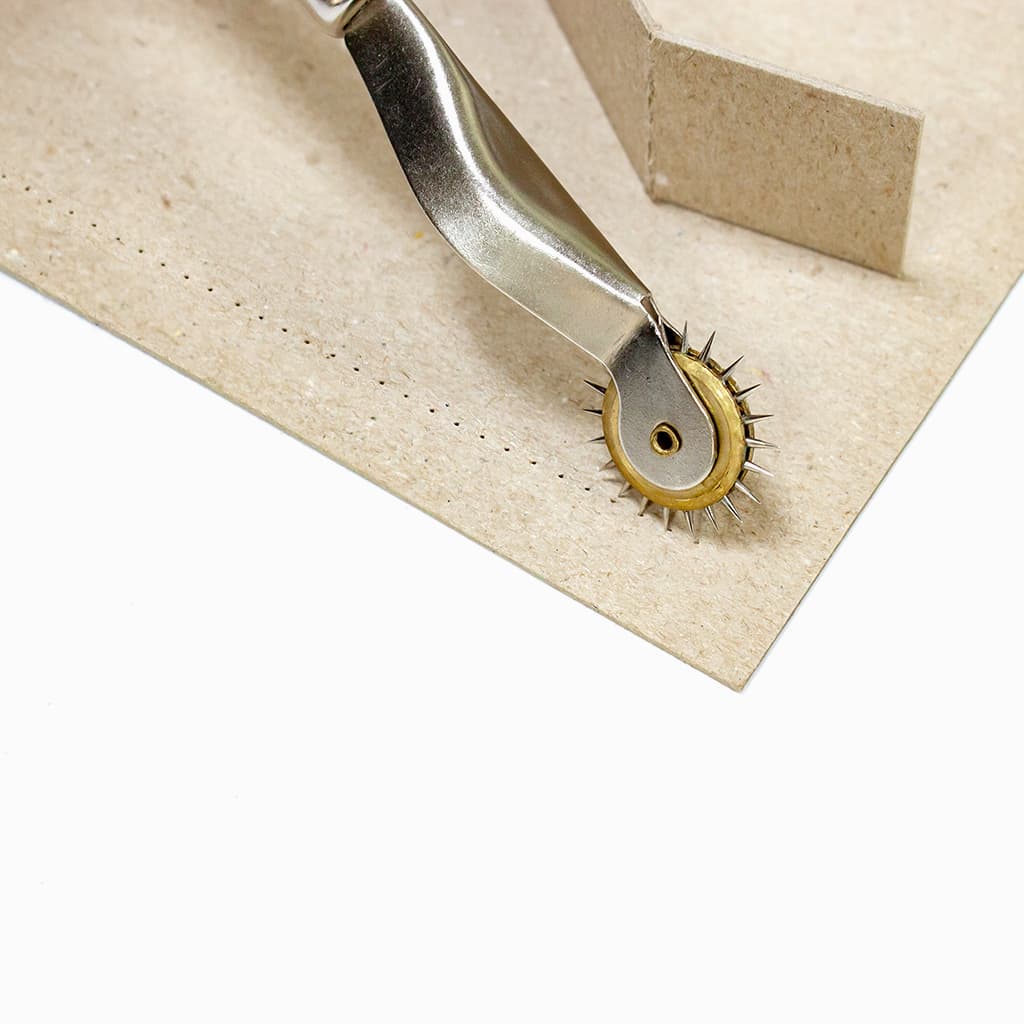 Копировальное колесико для разметки по коже (с острыми зубчиками) шаг 4 мм - №4