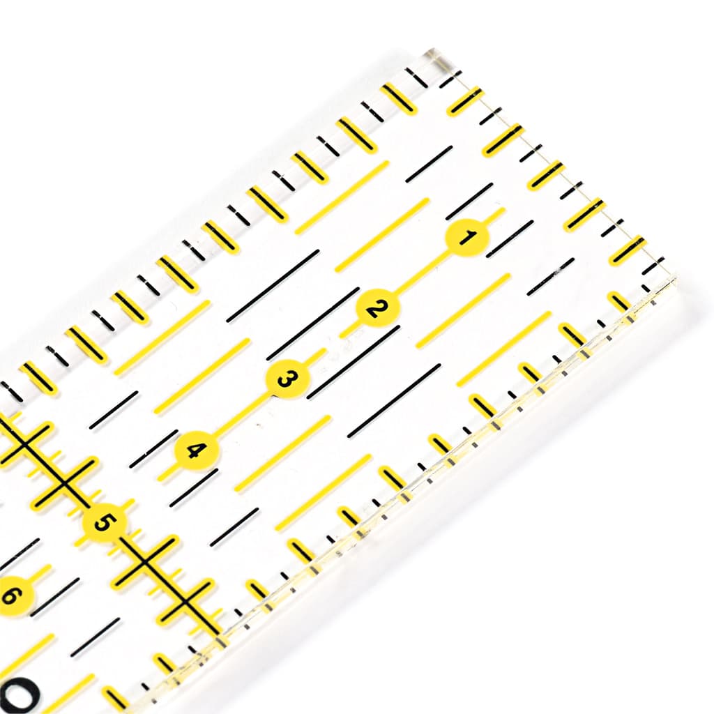 Линейка для пэчворка 15х3см - №1