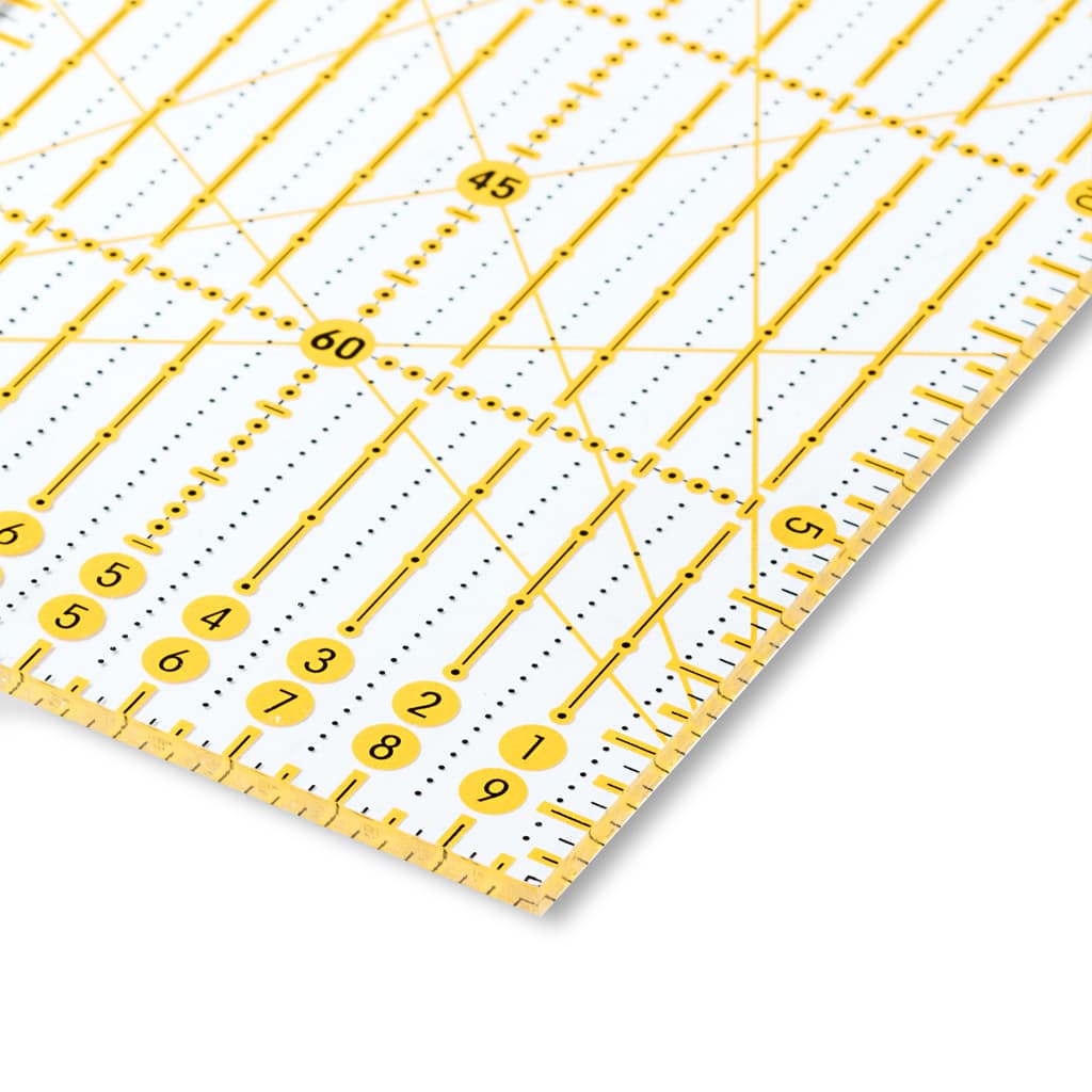 Линейка для пэчворка 45х10см - №1