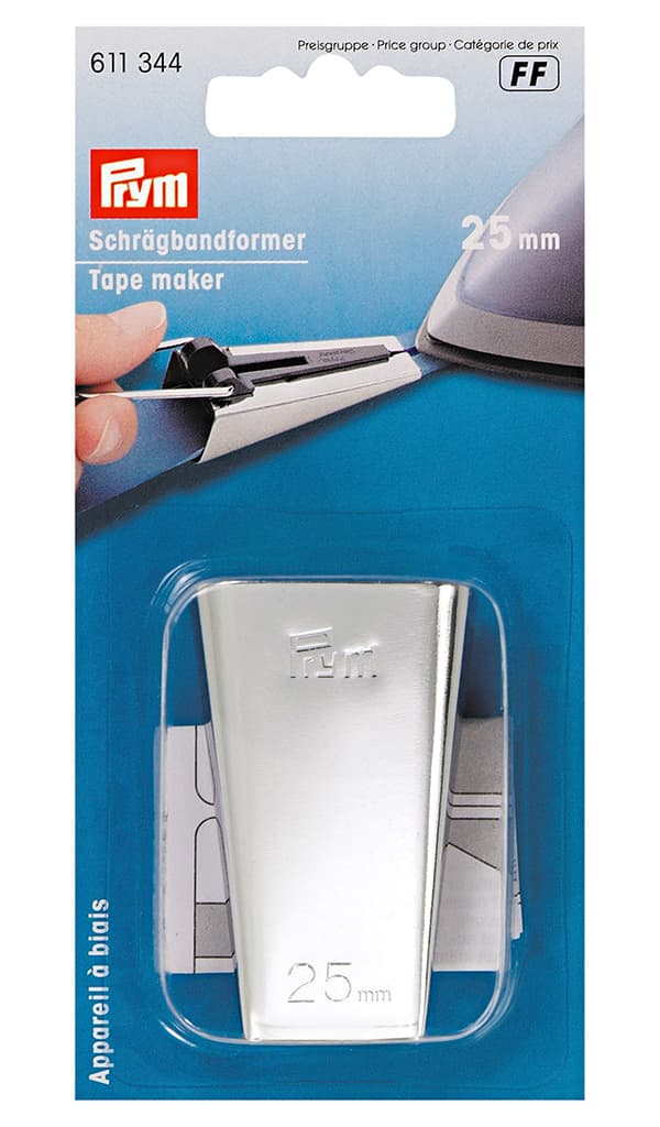 Устройство для  отглаживания косой бейки 25мм