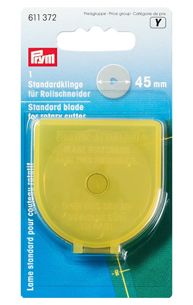 Сменное прямое лезвие для раскройного ножа 45мм