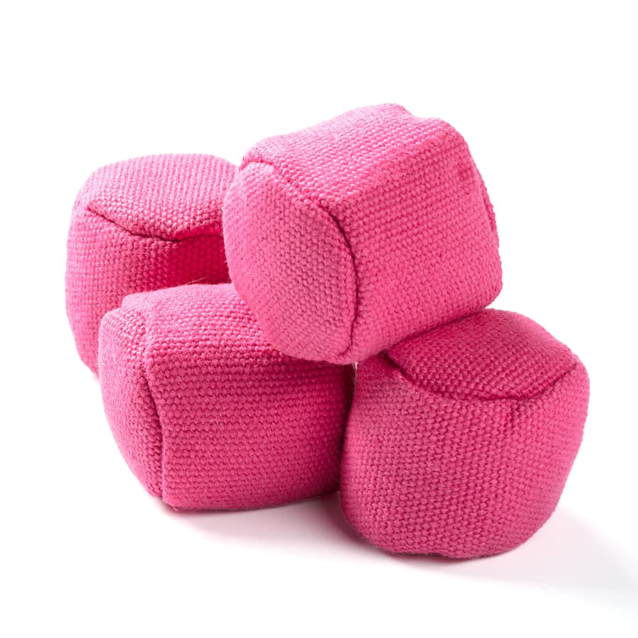 Фиксирующие грузы "Mini"  30мм 4шт, розовые - №1