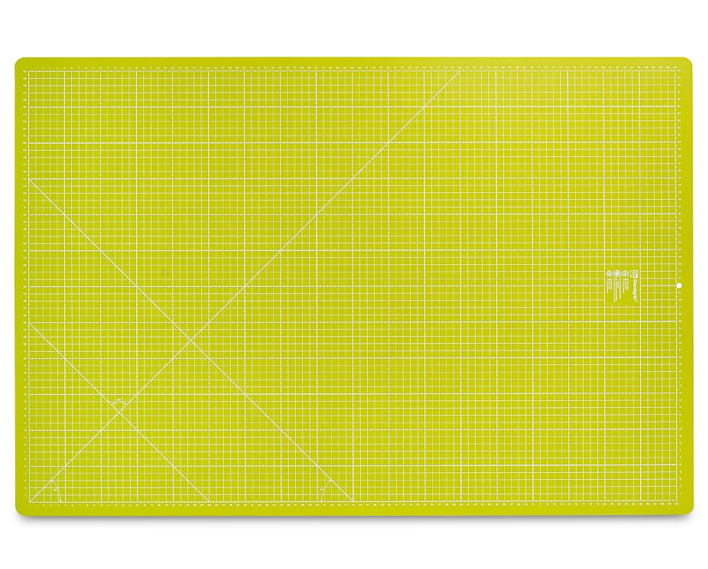 Раскройный коврик 90х60см, салатовый