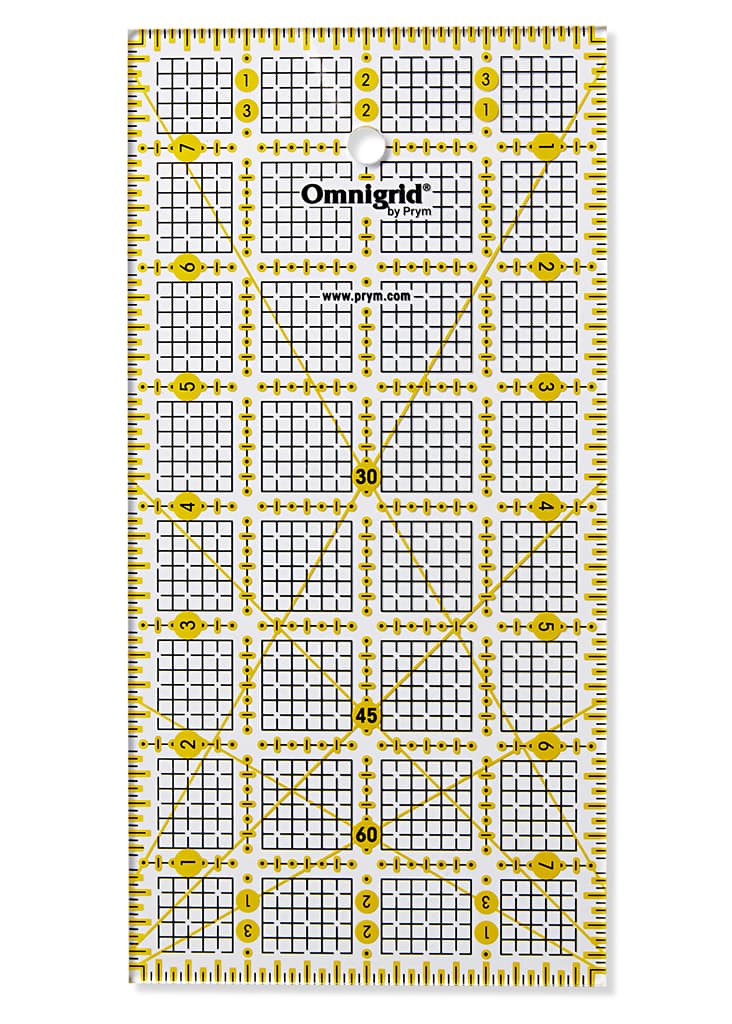 Линейка для пэчворка 4х8 дюймов