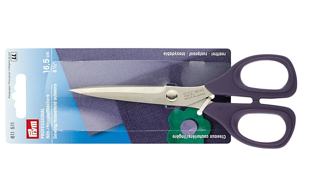 Ножницы прямые для ткани KAI Professional №5165 16.5см - №1