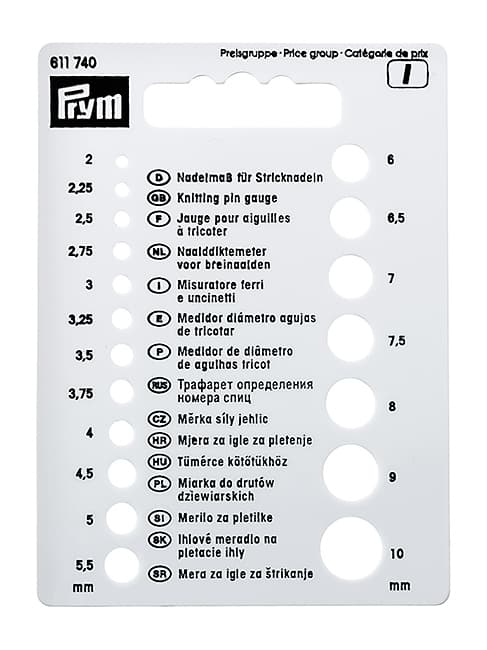 Трафарет для определения диаметра спиц