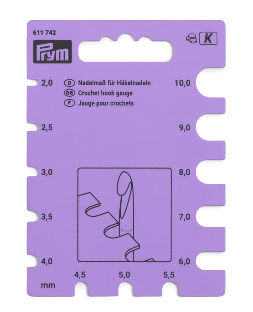 Трафарет для определения номера крючков
