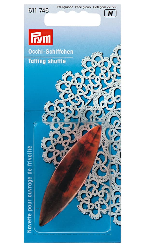 Челнок для плетения кружев фриволите