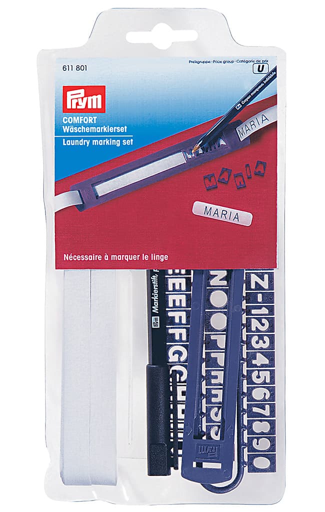 Набор трафаретов Comfort для нанесения букв