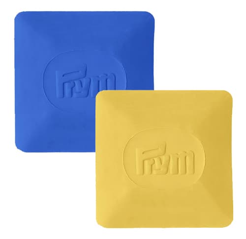 Мел портновский желтый и синий 50х50мм 2шт - №1