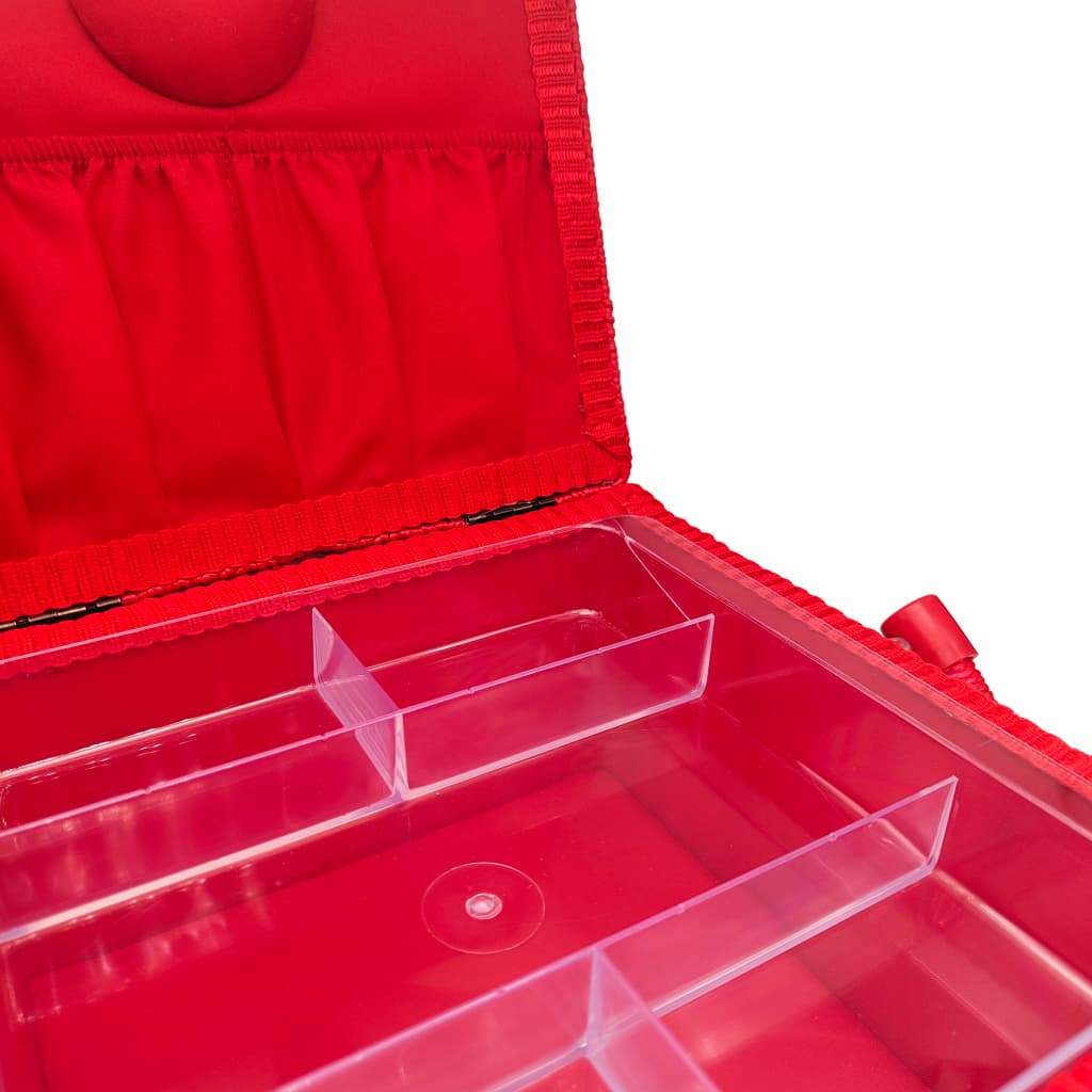 Шкатулка, обтянутая тканью, квадратная (23х23х14), темно-синяя с узором из объемных звезд - №2