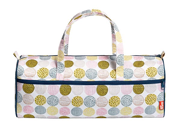 Сумка для рукоделия (44х14х17), разноцветные круги