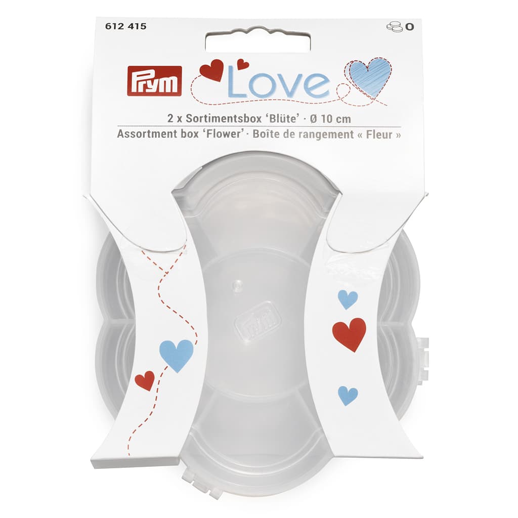 Коробка для хранения мелочей Prym Love "Цветок", 2шт