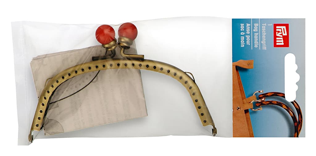 Замок для сумки (фермуар) "Alegra" 12.5 см