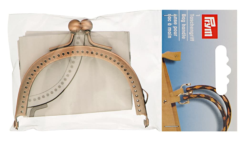 Замок для сумки (фермуар) "Olivia" 8.5 см