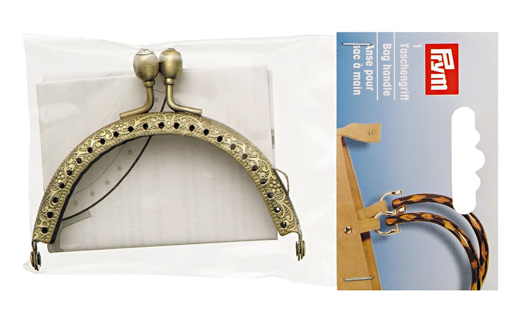 Замок для сумки (фермуар) "Lorena", 8.5 см