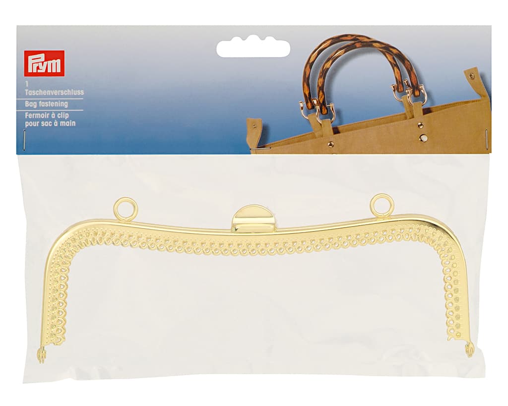 Замок для сумки (фермуар) "Scarlett" 19.5 см