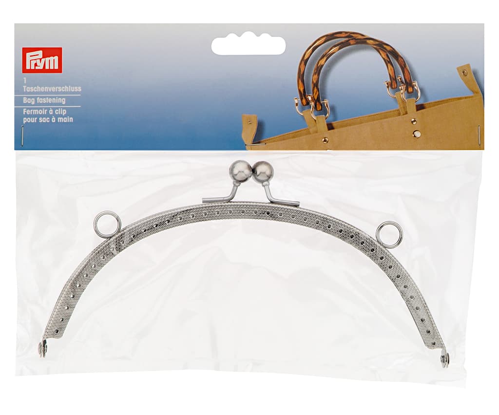 Замок для сумки (фермуар) "Bella" 19 см