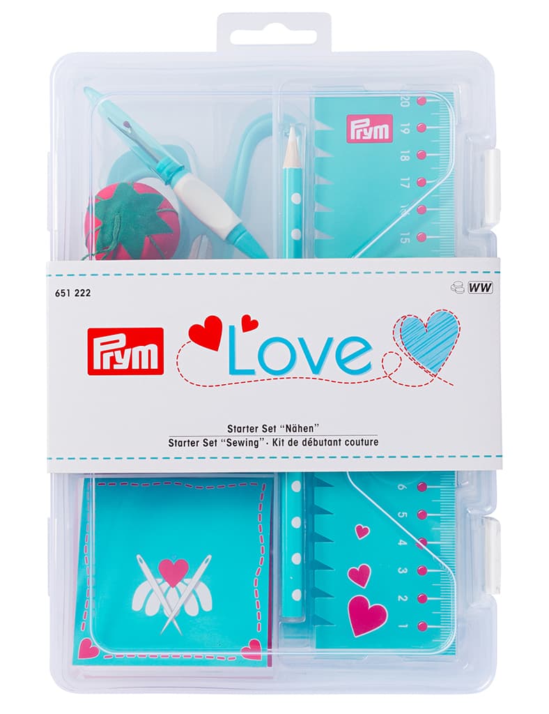 Набор Prym Love "Шитьё", 8 предметов, бирюзовый